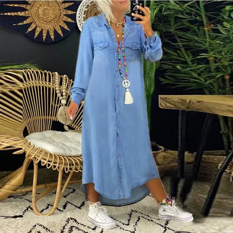 Vena | Elegant boho jeanskjole