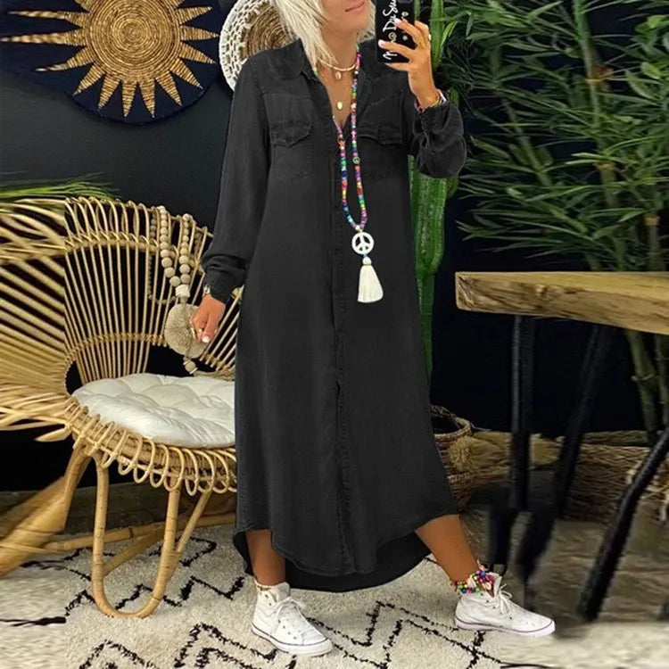 Vena | Elegant boho jeanskjole