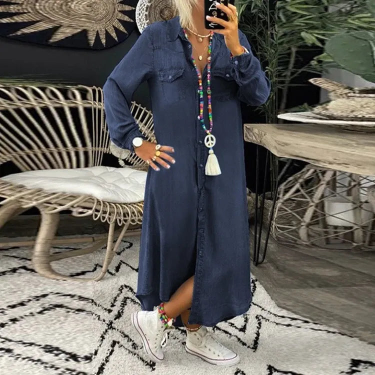 Vena | Elegant boho jeanskjole