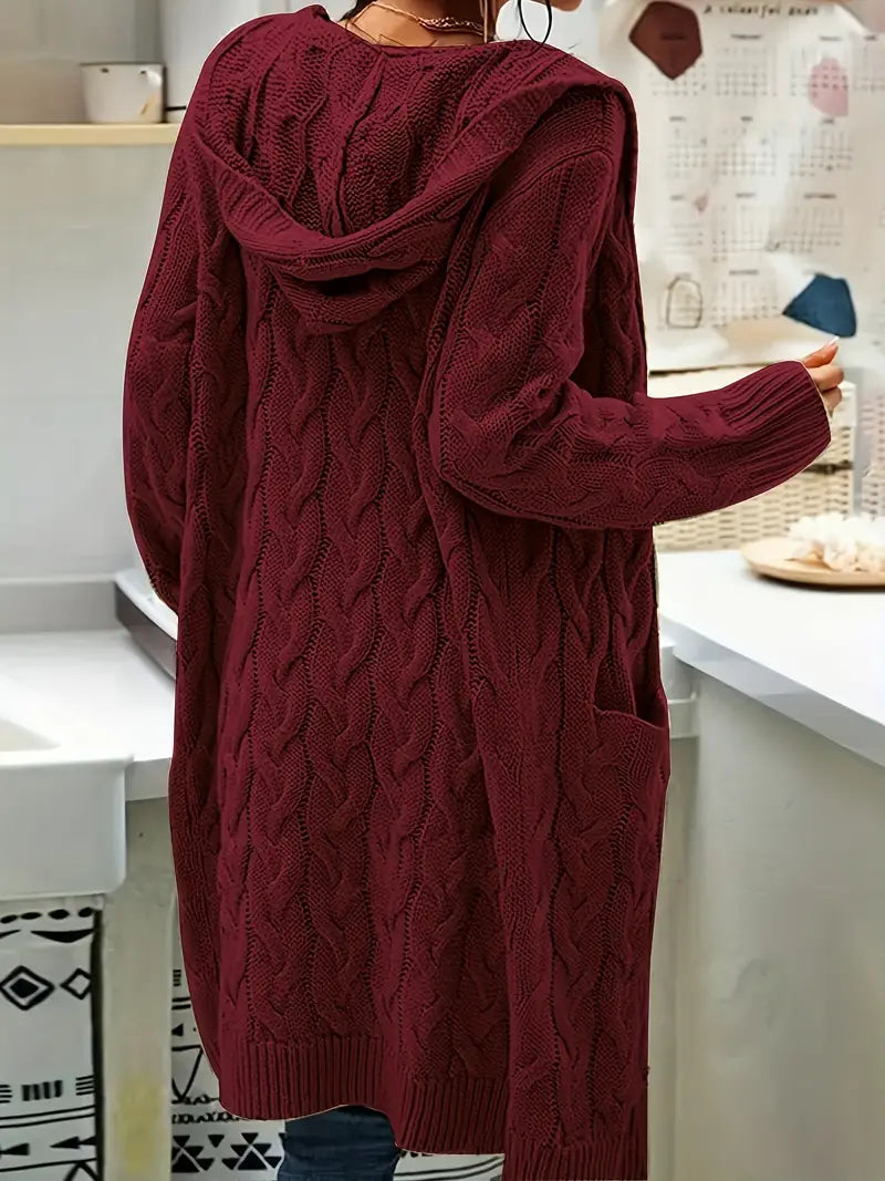 Isa | Stylish Cardigan with Patch Pockets