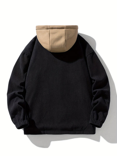 DAMIEN | Long Sleeve Jacket with Practical Front Pocket