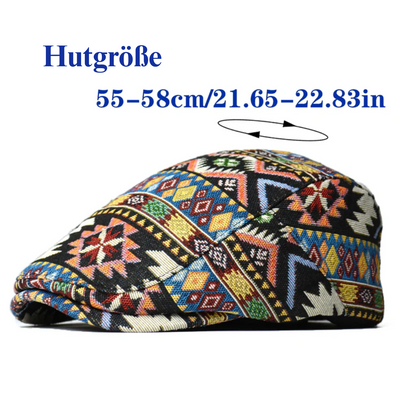 LORENZO | Colorful Vintage Beret Hat for Stylish Looks