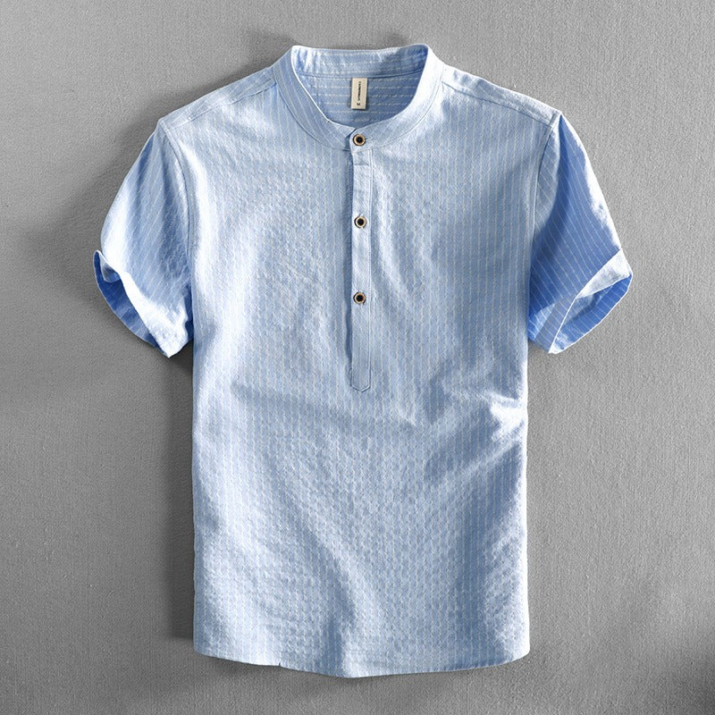 ZACK | Polo Linen Shirt for Warm Summer Days