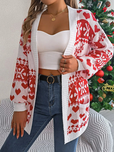 Ethan | Christmas Knit Cardigan Sweater