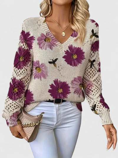 Clara | Elegant Women’s Sweater with Crew Neck