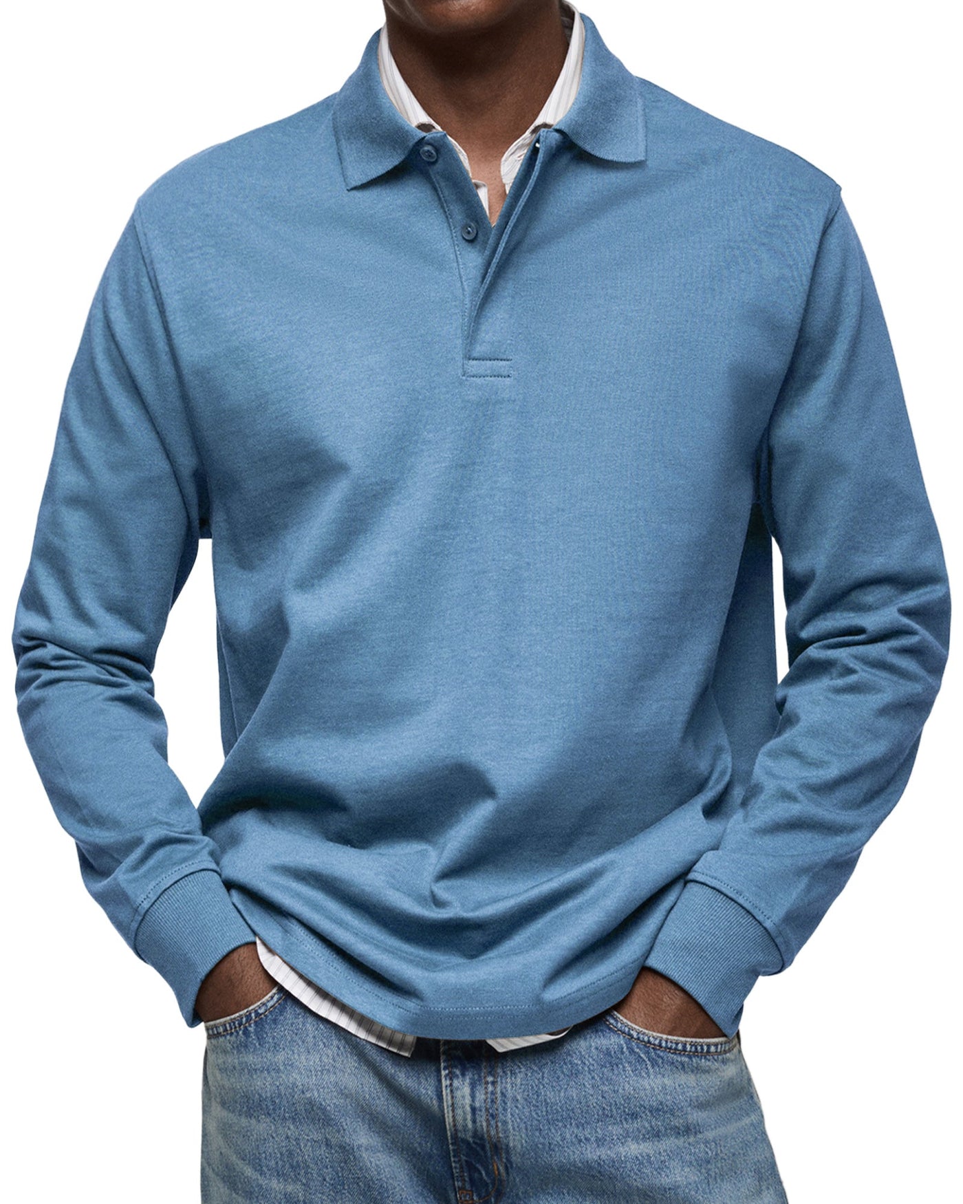 Sophie | Comfortable Long-Sleeve Polo Shirt