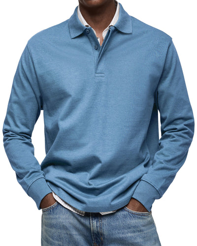 Sophie | Comfortable Long-Sleeve Polo Shirt