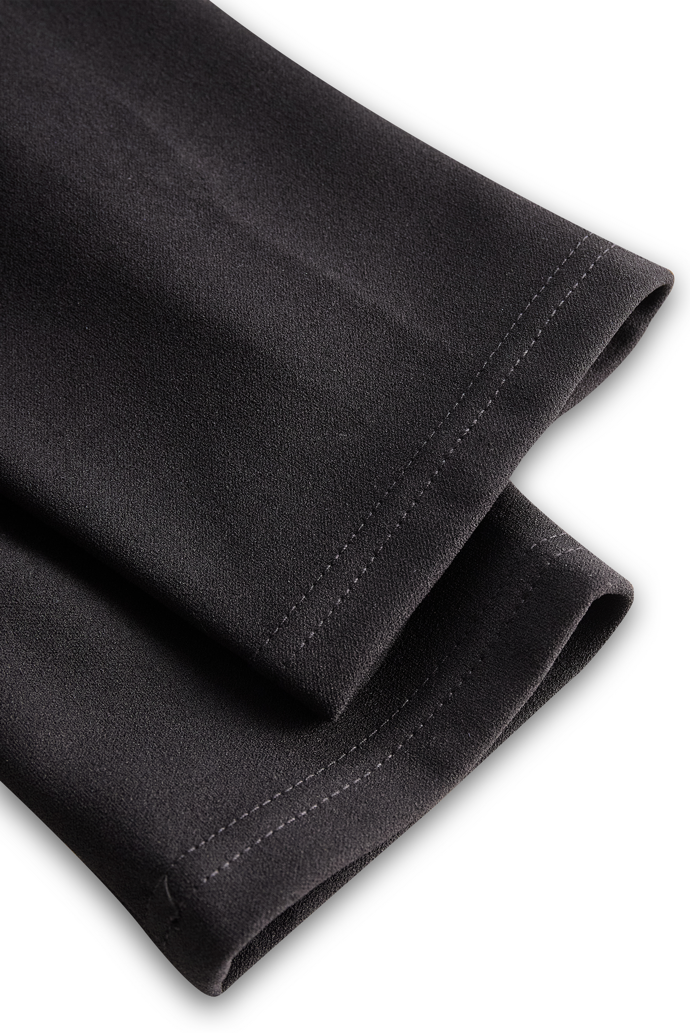 Mira | Modern Black Women’s Dress with Stand Collar