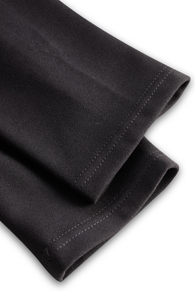 Mira | Modern Black Women’s Dress with Stand Collar