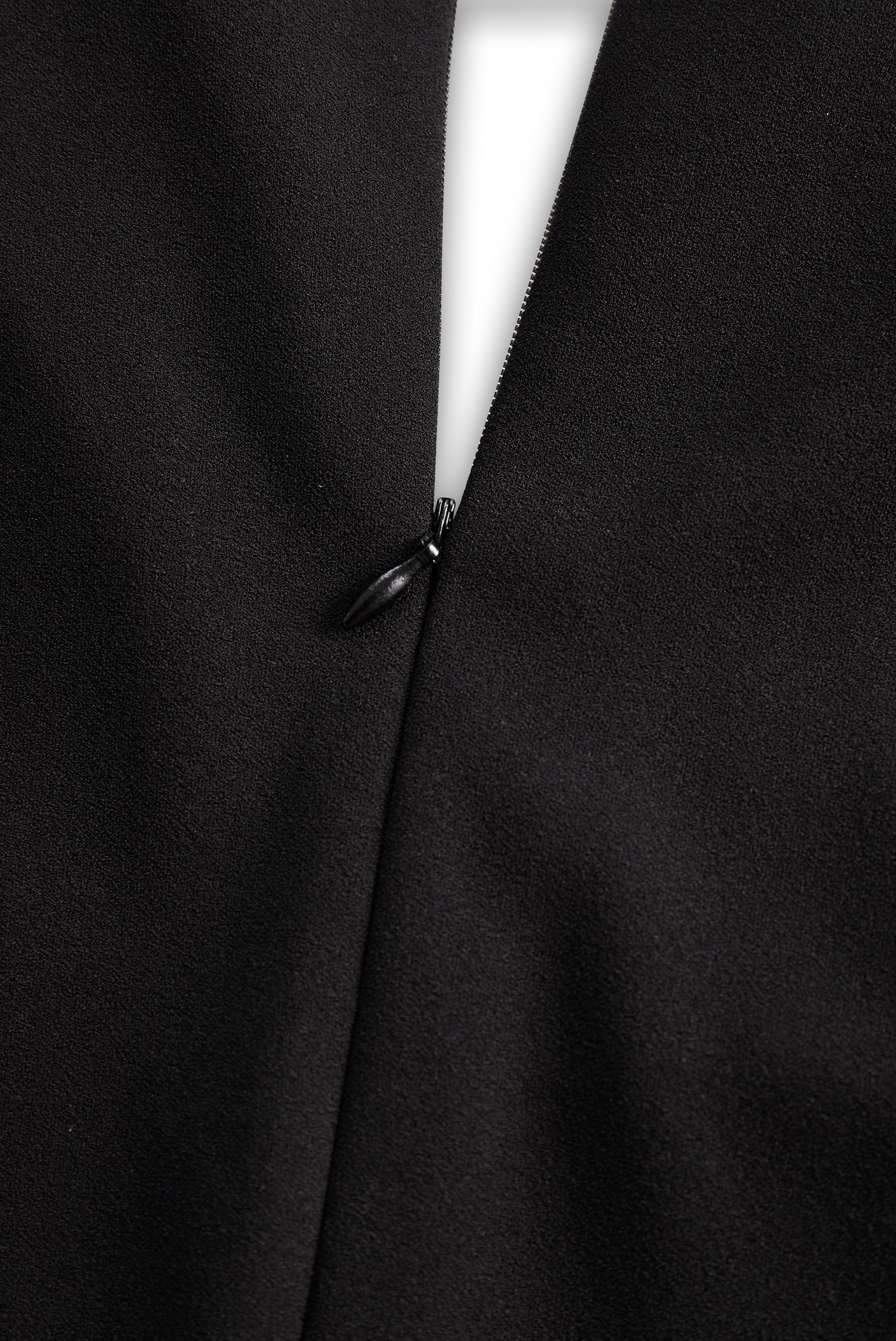 Mira | Modern Black Women’s Dress with Stand Collar