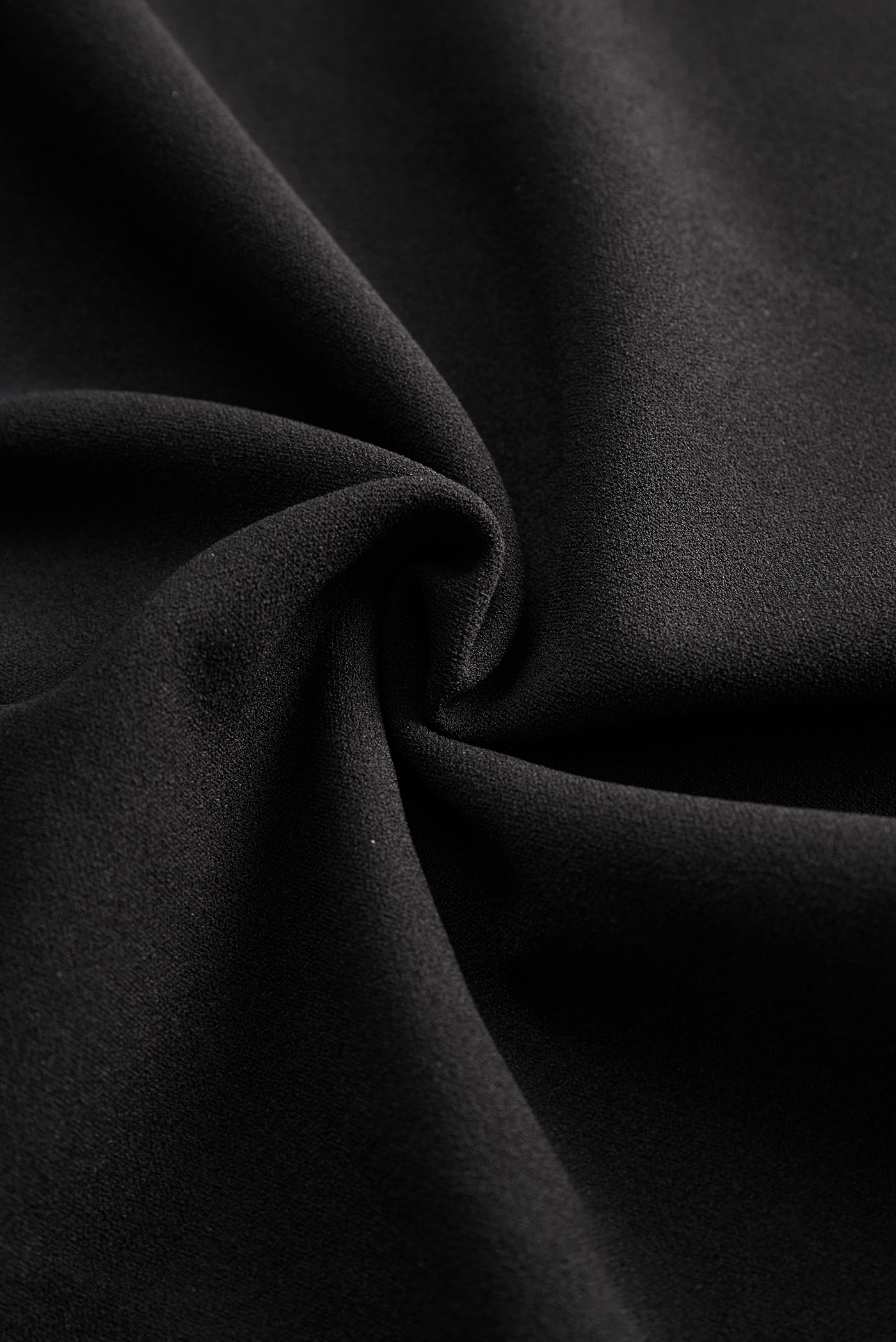 Mira | Modern Black Women’s Dress with Stand Collar