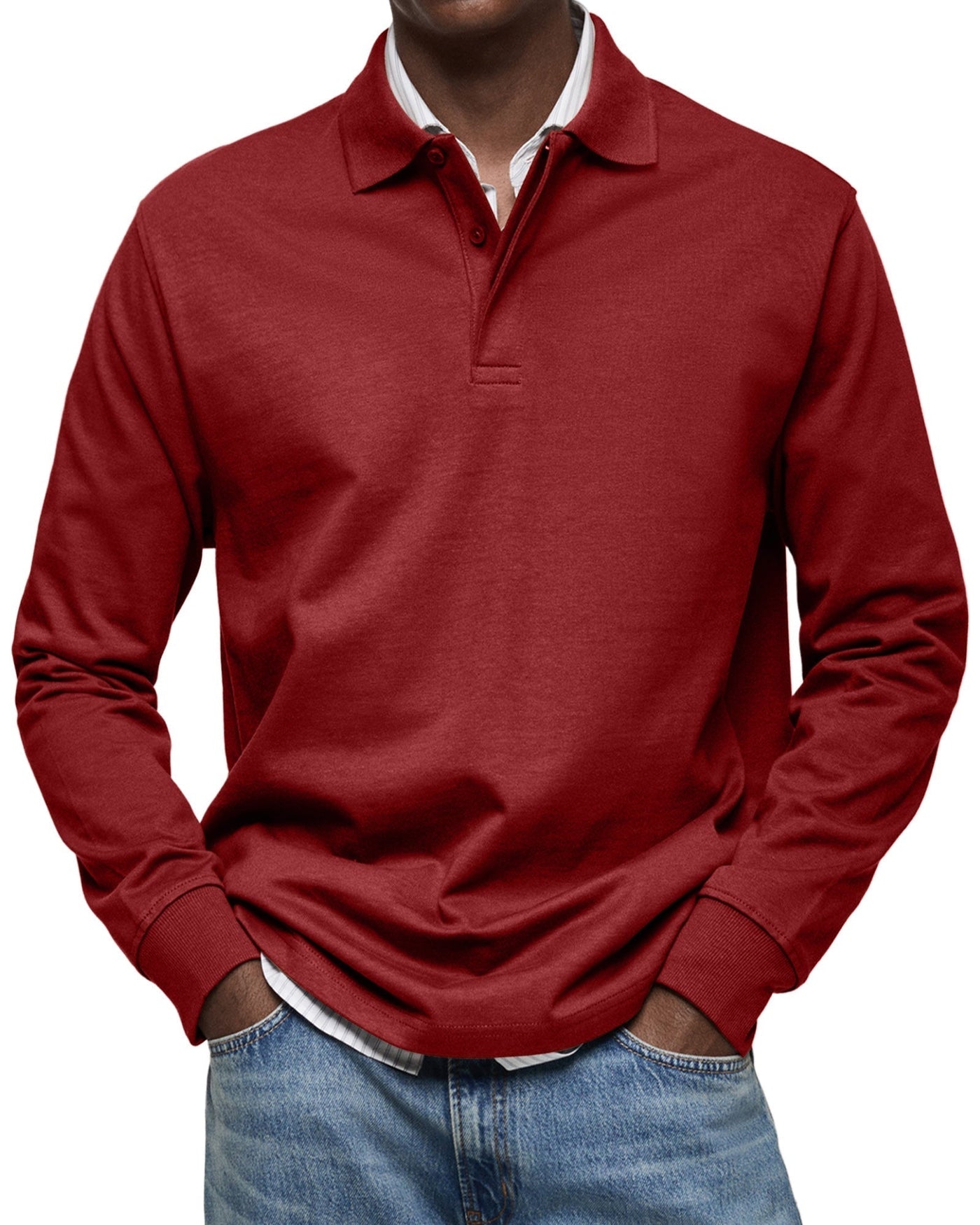 Sophie | Comfortable Long-Sleeve Polo Shirt