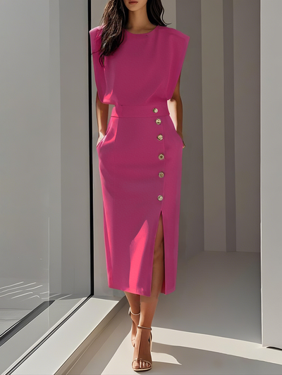 Selina | Stylish Women’s Casual Dress with V-Neckline