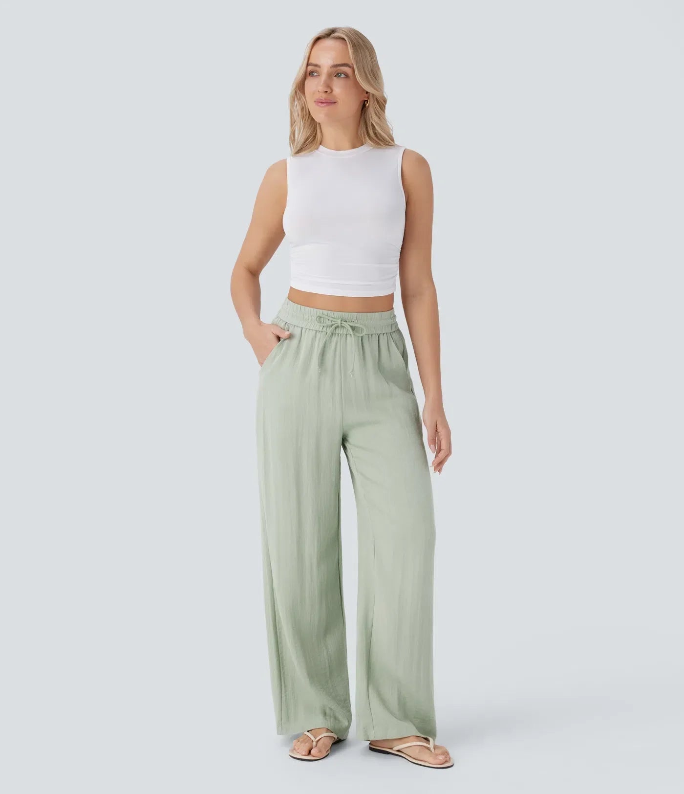 Vivian | Comfortable Women’s Linen Pants for Warm Days