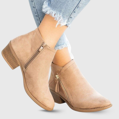 Amara | Elegant Suede Boots for Women