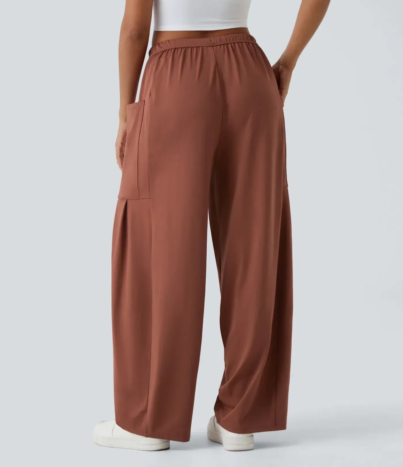 Serena | Wide Women’s Pants with Elastic and Modern Fit