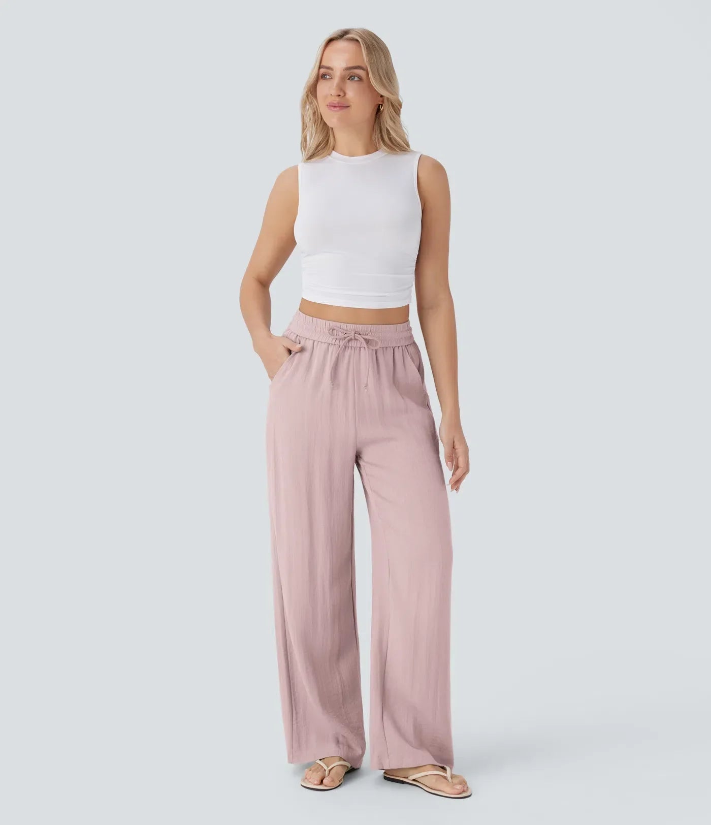 Vivian | Comfortable Women’s Linen Pants for Warm Days