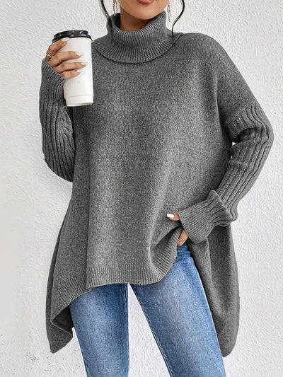 Elena | Warm Women’s Turtleneck Sweater with Comfort Fit