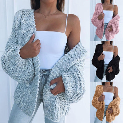 Clara | Elegant Knit Cardigan in Relaxed Chunky Design