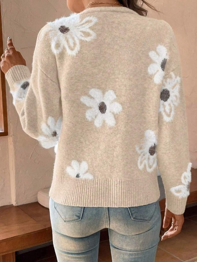Julia | Floral Cardigan for Feminine Looks