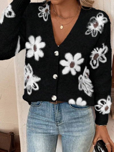 Julia | Floral Cardigan for Feminine Looks
