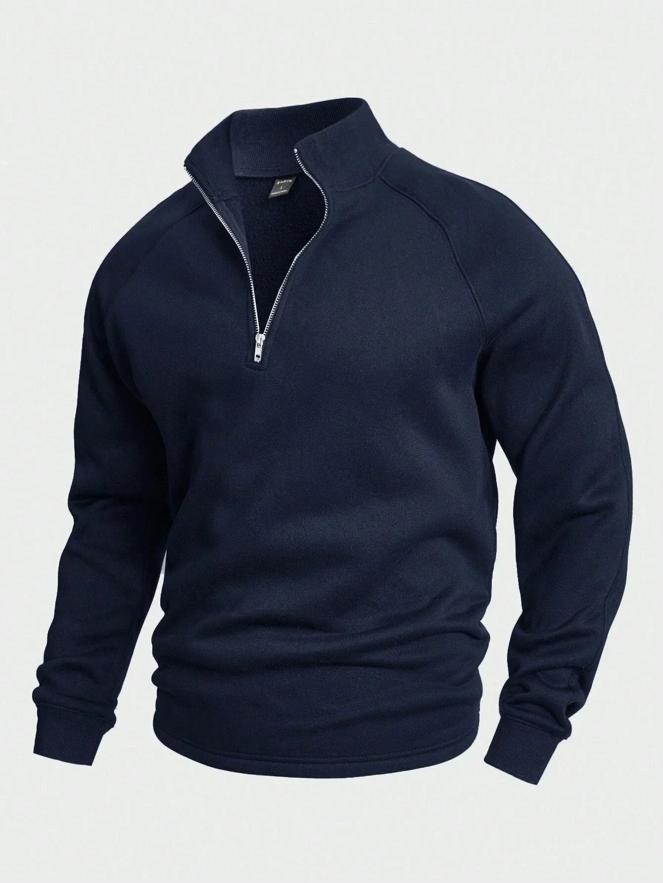 Marcus | Casual Knit Sweater with Half Zipper Design