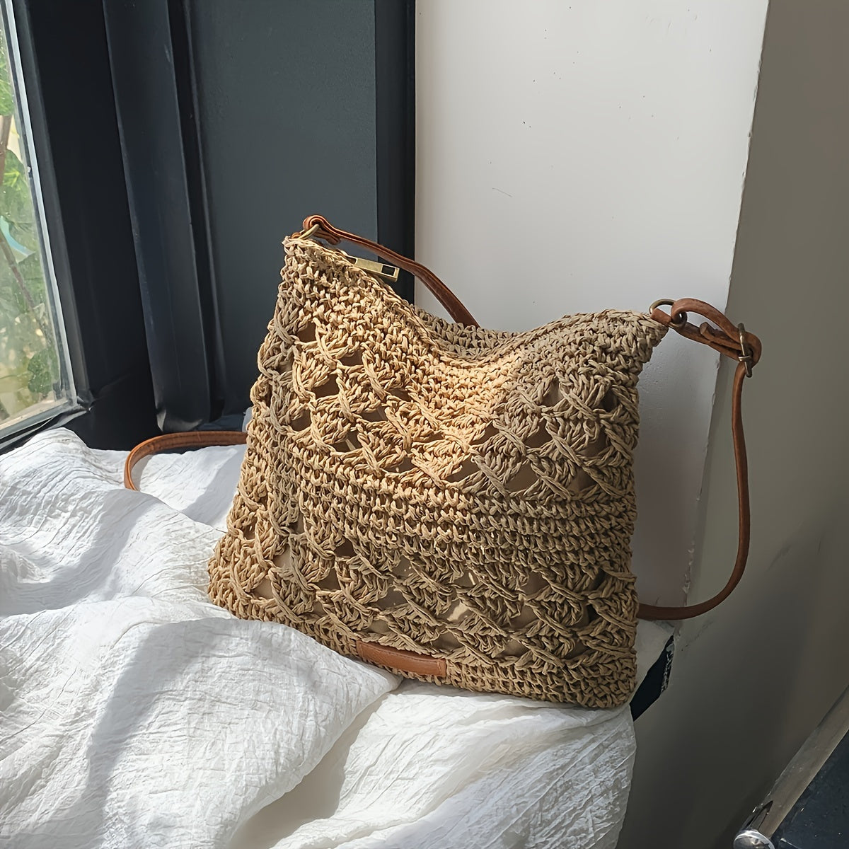 Clara | Crocheted Shoulder Bag |Stylish & Practical