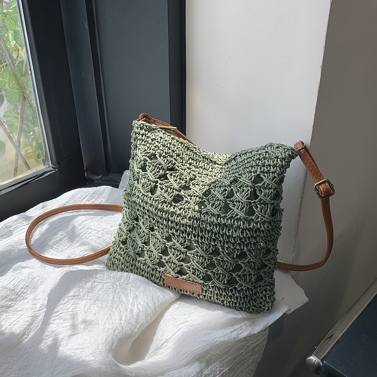 Clara | Crocheted Shoulder Bag |Stylish & Practical