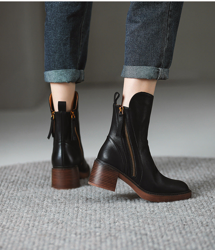Lena | Classic Women’s Ankle Boots in Elegant Style