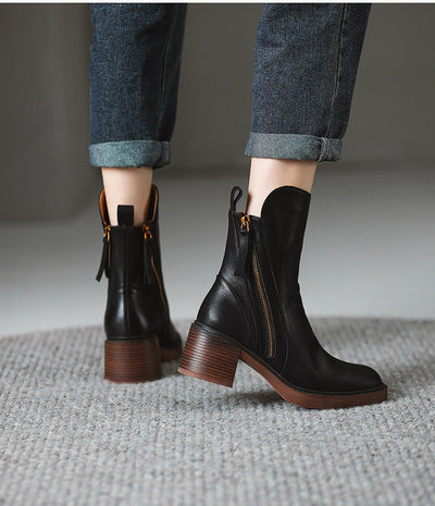 Lena | Classic Women’s Ankle Boots in Elegant Style