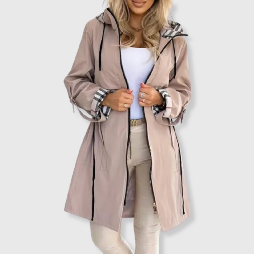 Odessa | Waterproof & Windproof Zip Coat for Women