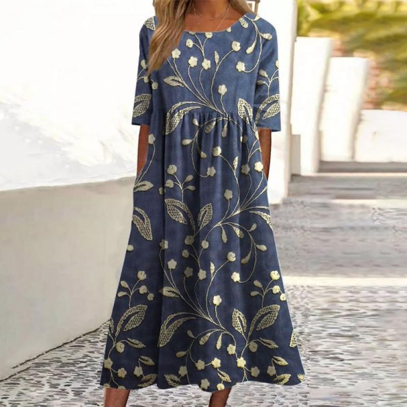 Sophie | Floral Dress in Vintage Look with Charming Style
