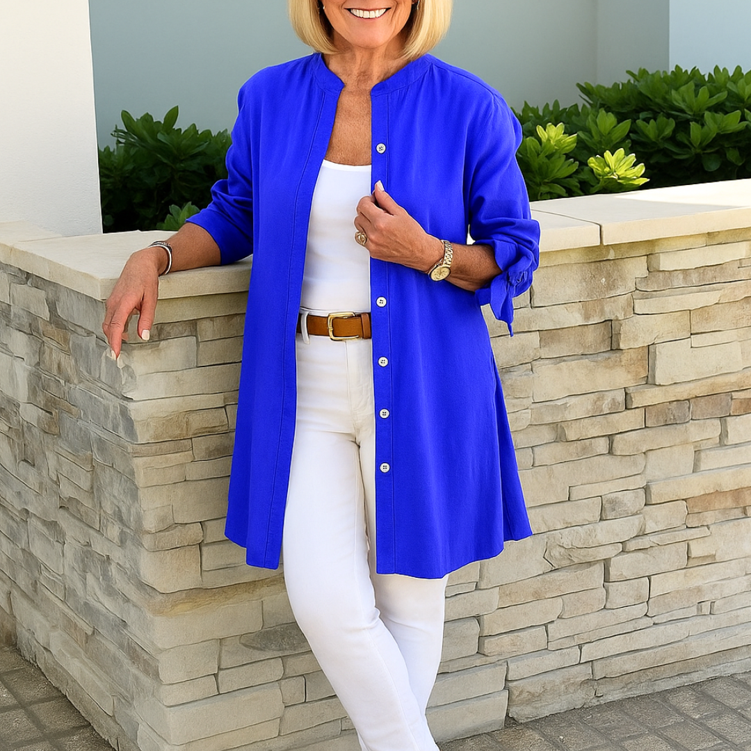 FELICITY | Elegant Blouse with Bow Tie Sleeves