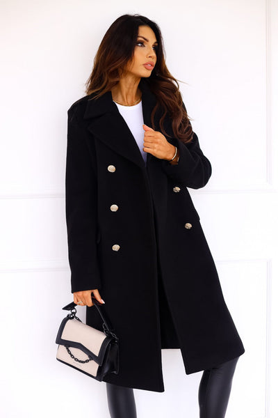 Sophia | Stylish Double-Breasted Women’s Coat
