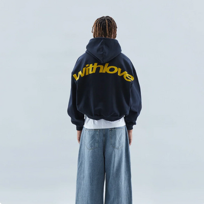 Elodie | Cozy Hoodie with Heart Motif Statementwear