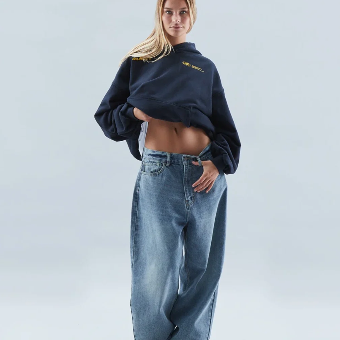 Elodie | Cozy Hoodie with Heart Motif Statementwear