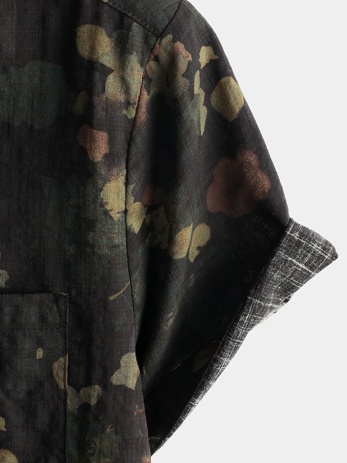SVEN™ | HERRENS CASUAL COTTON STRANDSKJORTE MED KORTE ÆRMER
