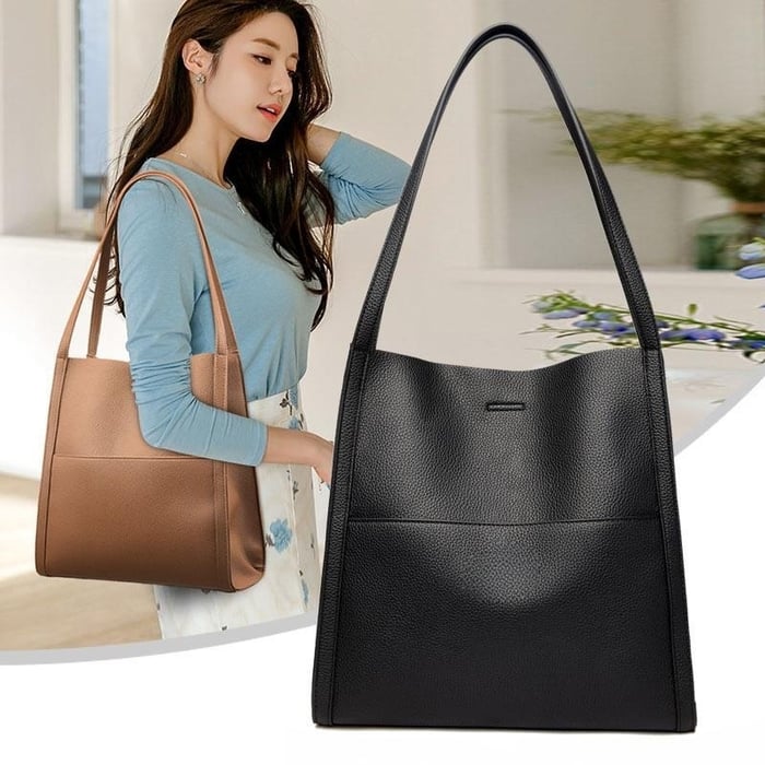BEATRICE | Classic Leather Shoulder Bag for Women
