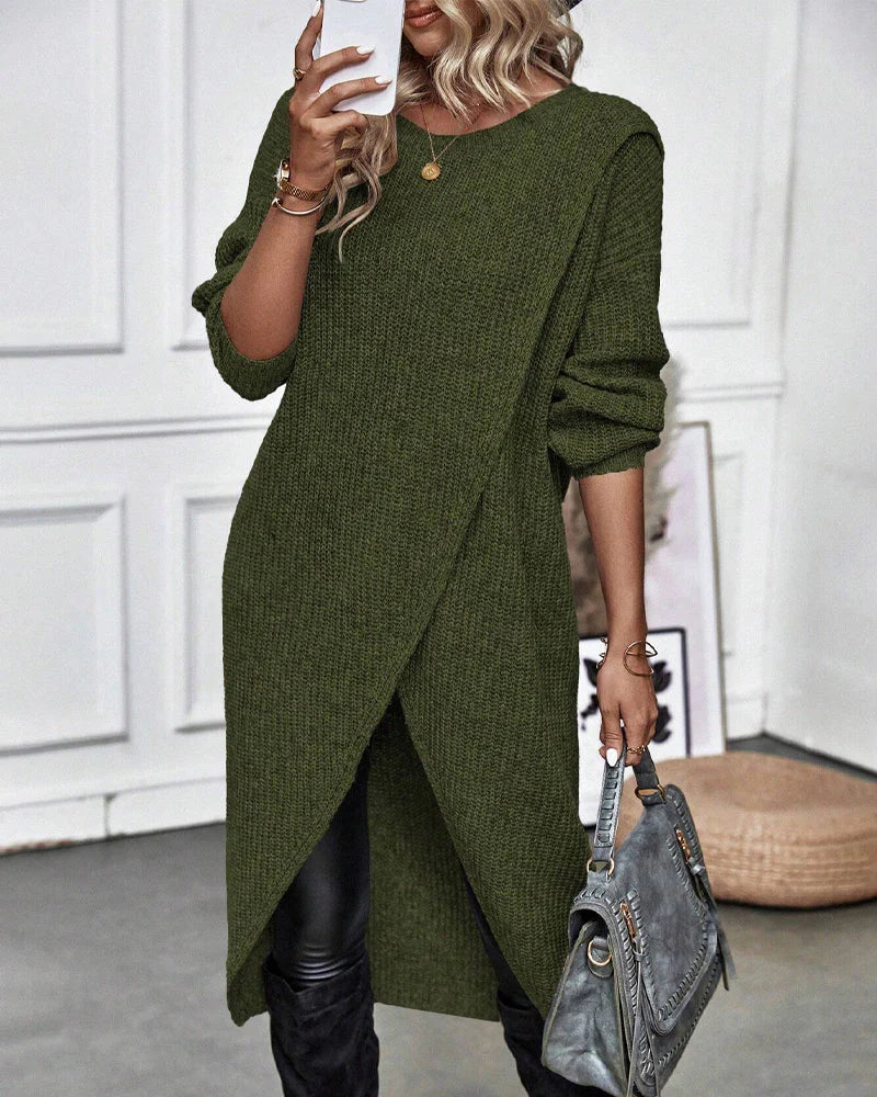 Mireille | Long Oversize Sweater in Modern Style