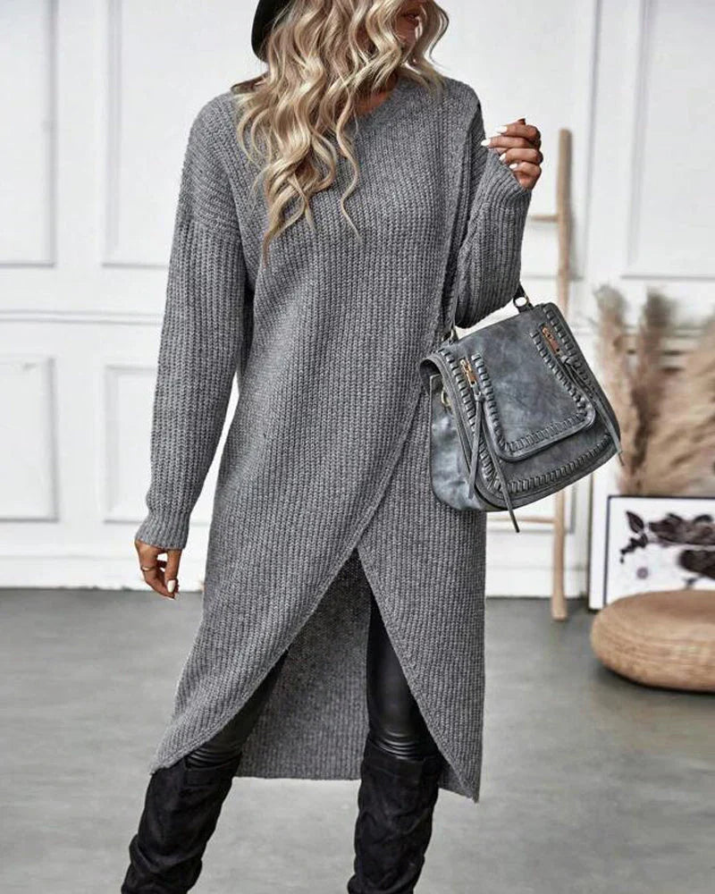 Mireille | Long Oversize Sweater in Modern Style