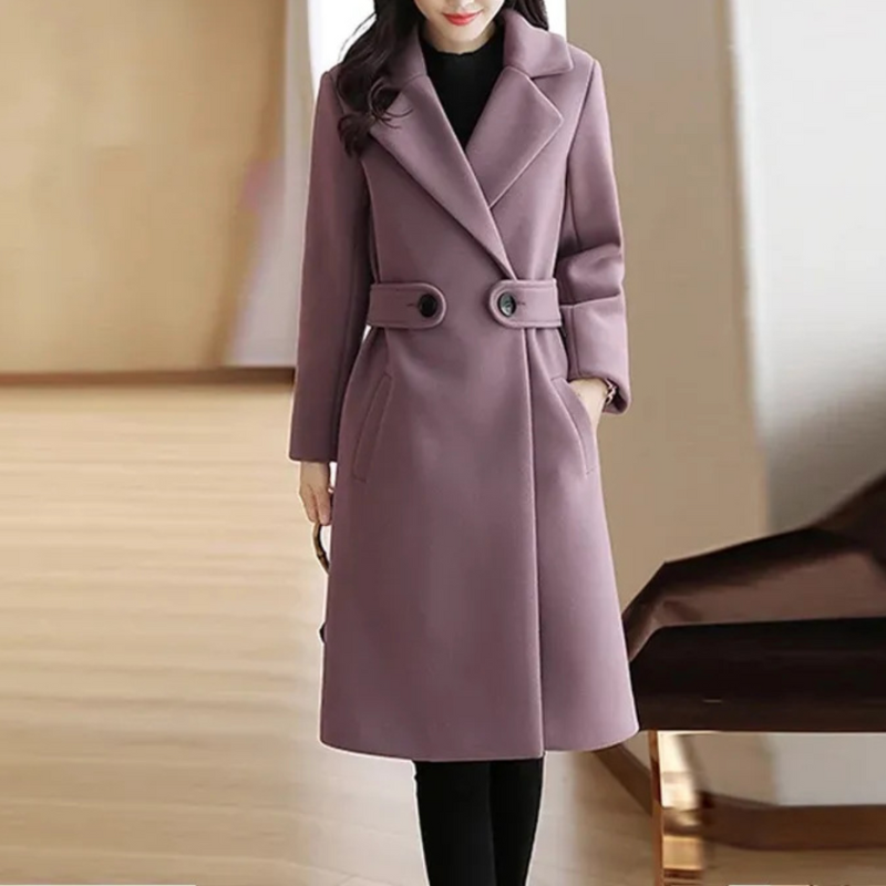 Sophie | Belted Elegance Coat in Modern Style