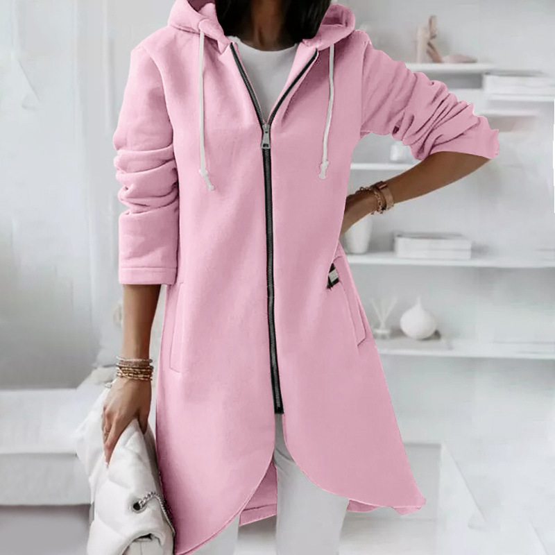 Talia | Super Comfy Practical Zip Sweatshirt Jacket