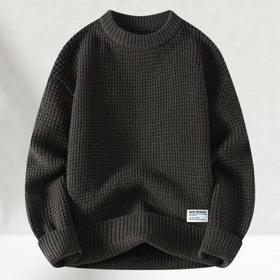 Edric | Knit Sweater with Classic Crew Neck Design