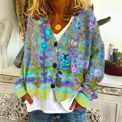 Hanna Fashionable Cardigan for Cold Seasons