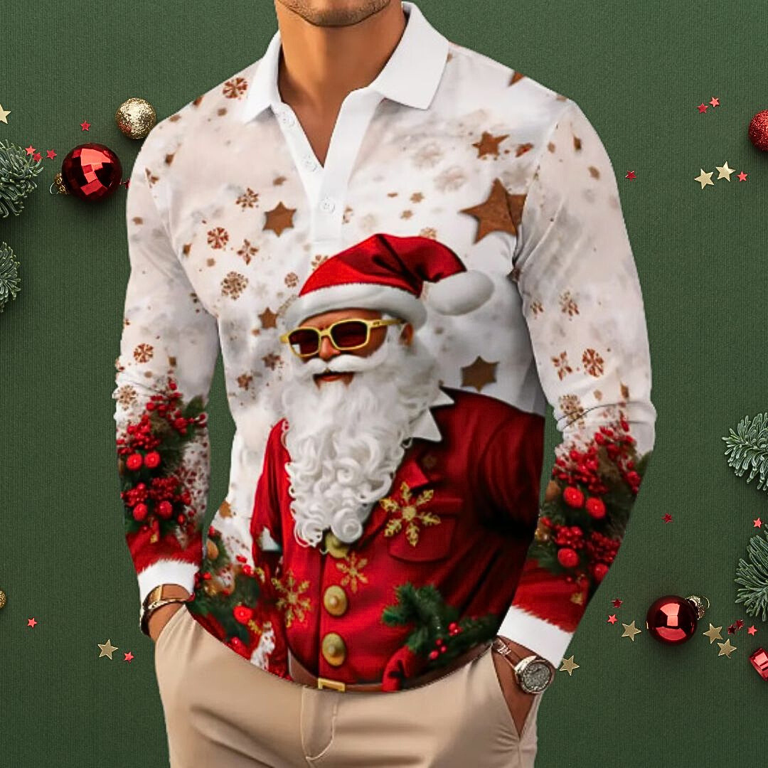 Noah | Shirt with Festive Christmas Motif