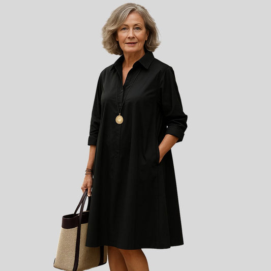 Evelína | Elegant polo kjole i premium bomuld
