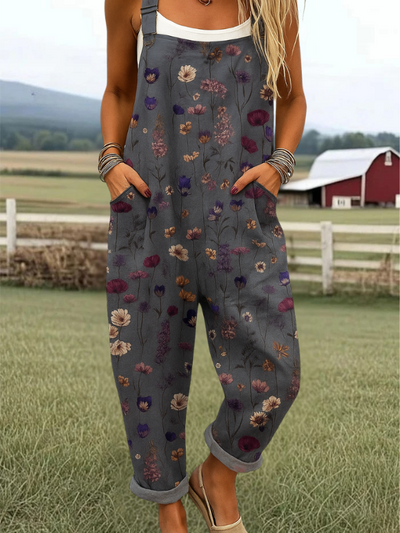 ASTRID | Stylish Jumpsuit with Vintage Print