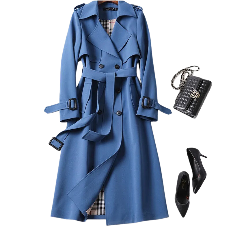 ISLA | Classic Belted Trench Coat for Women