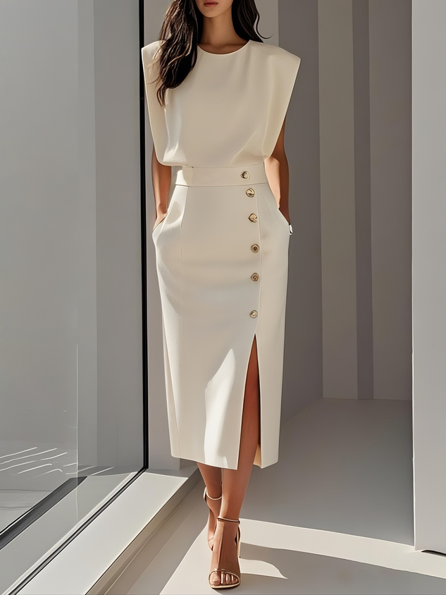 Selina | Stylish Women’s Casual Dress with V-Neckline