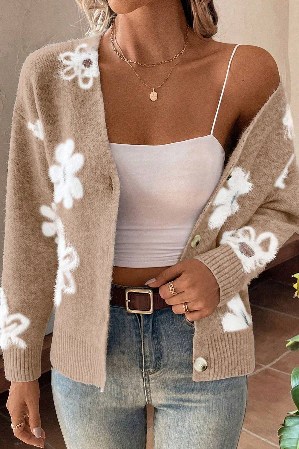 Julia | Floral Cardigan for Feminine Looks